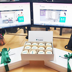 A great shot of our muffins from Trustpilot