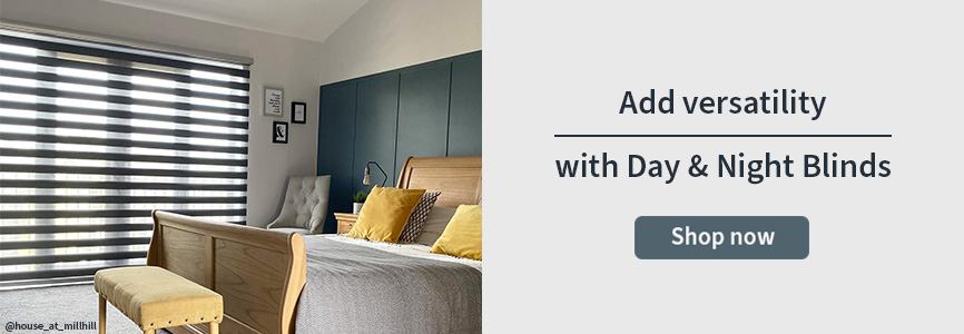 Day and night blinds banner 
