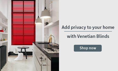 Venetian Blinds banner 