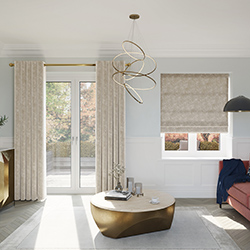 curtains in living room 