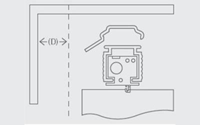 a graphic showing how to fix a vertical blind