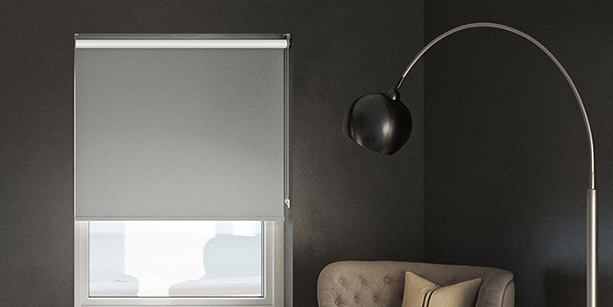Verona (Blackout), Nimbus Grey - Roller Blind