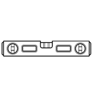 A spirit level icon